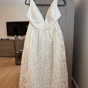 ASOS Ivory Lace Wedding Dress